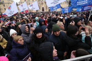 Астраханские патриоты приняли участие в митинг-концерте, приуроченного Дню защитника Отечества